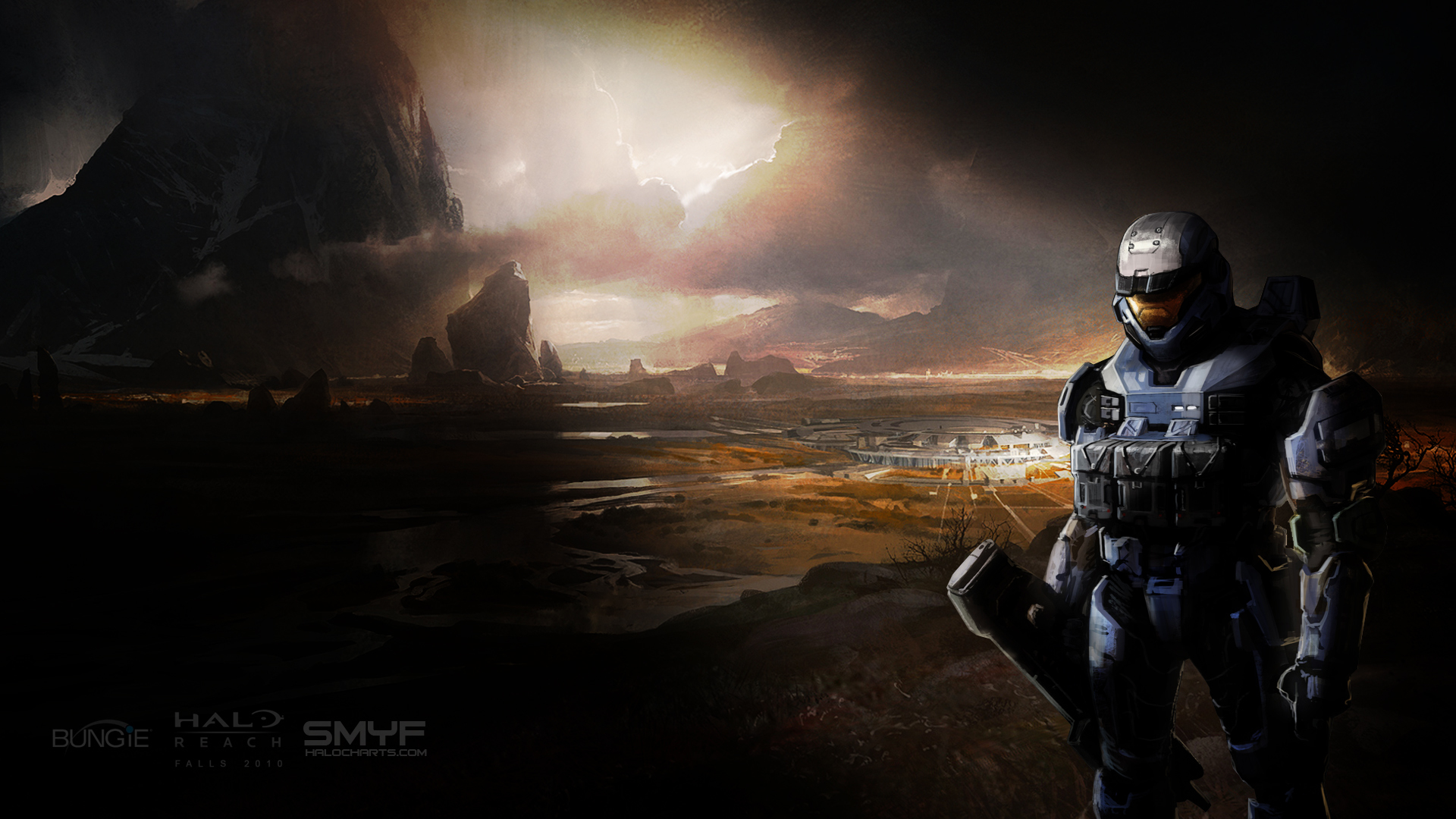 Spartan on alien planet