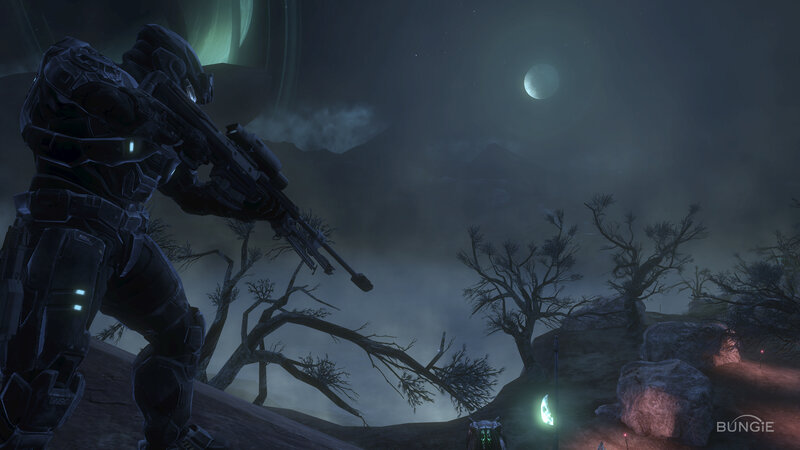 Spartan on alien planet