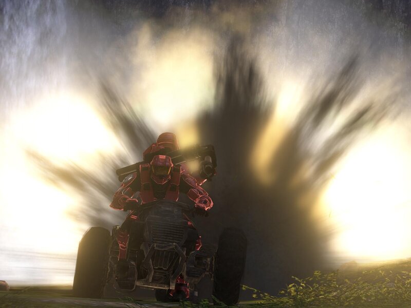 spartan on all-terrain vehicle