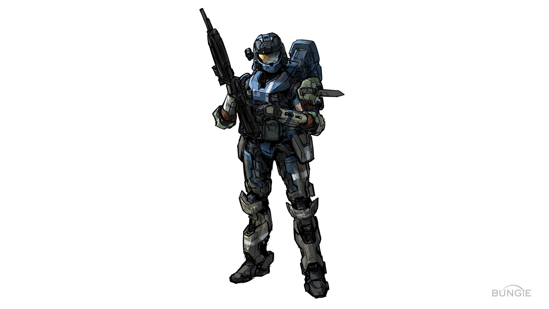 Spartan soldier concept art