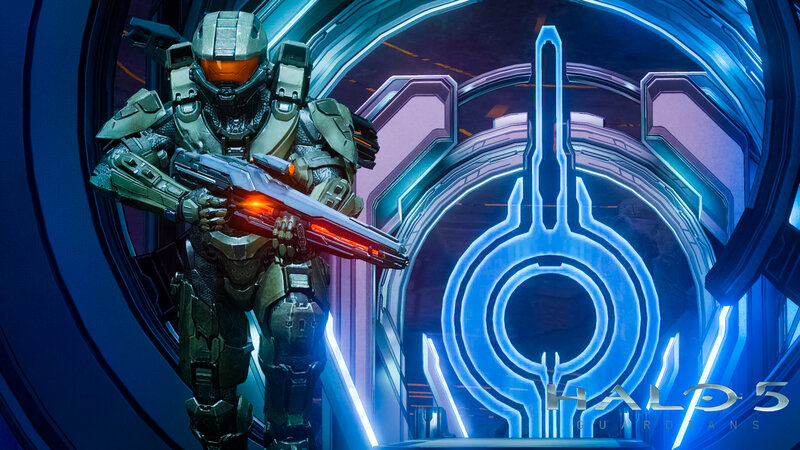 Spartan Soldier Holding Weapon