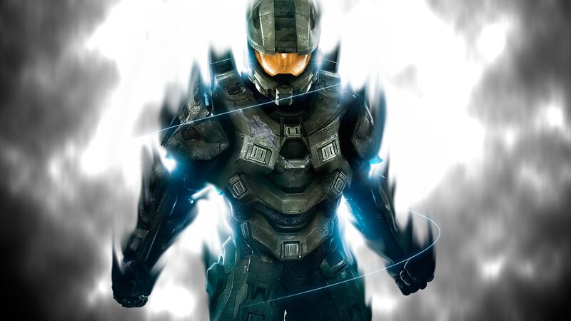 Spartan Soldier in Armor — Gray, Dramatic, Digital Art, Helmet, Light, Black