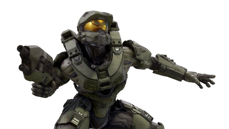 Spartan Soldier in Armor — Green, Action