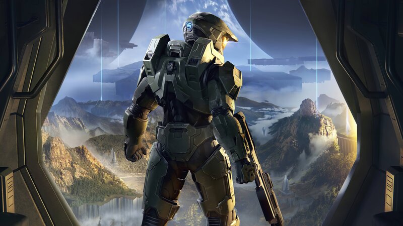 Spartan Soldier in Armor — Green, Dramatic, Afternoon, Digital Art