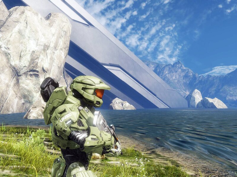 Spartan Soldier in Armor — Green, Serene