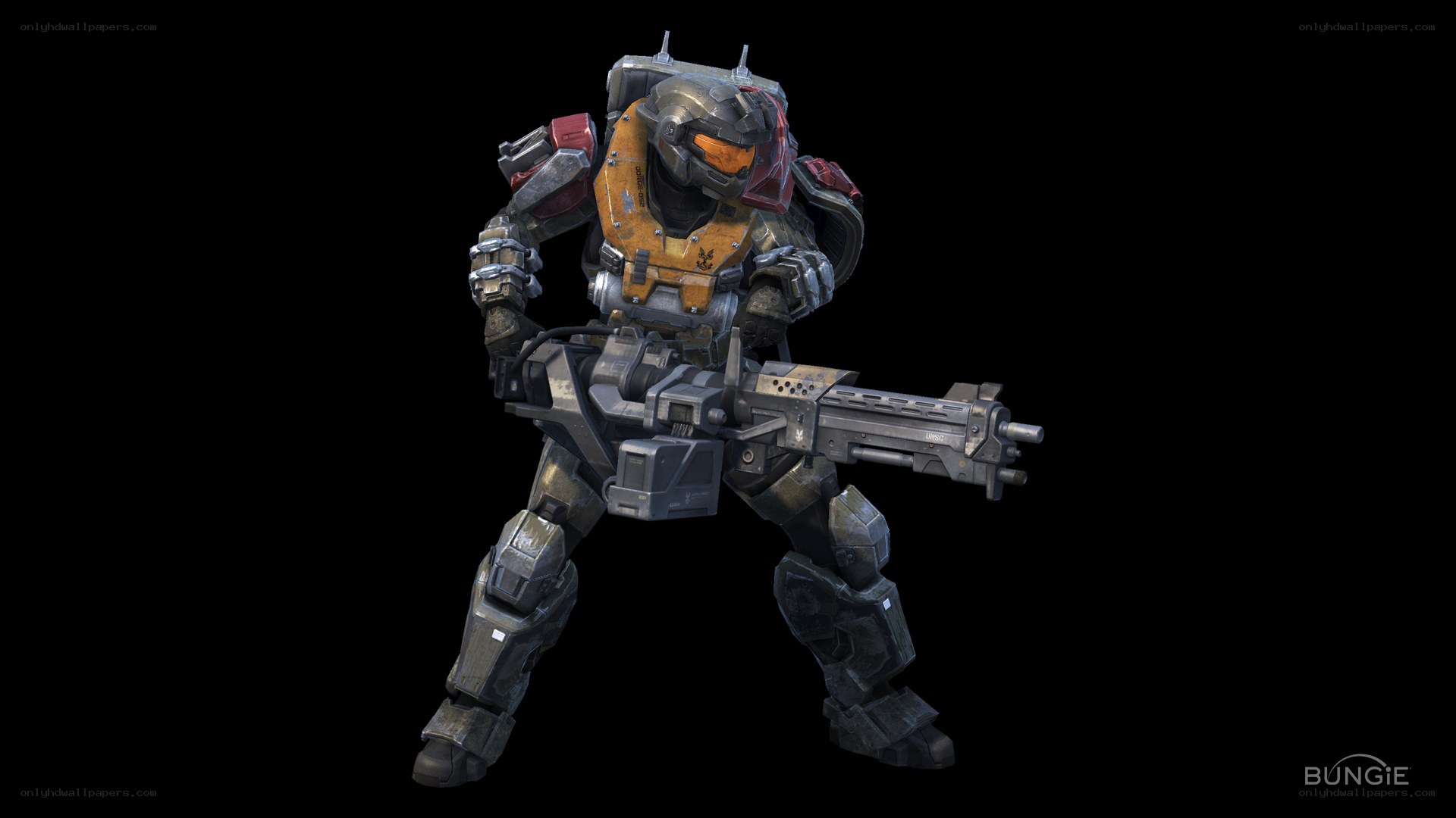 Spartan soldier in combat armor