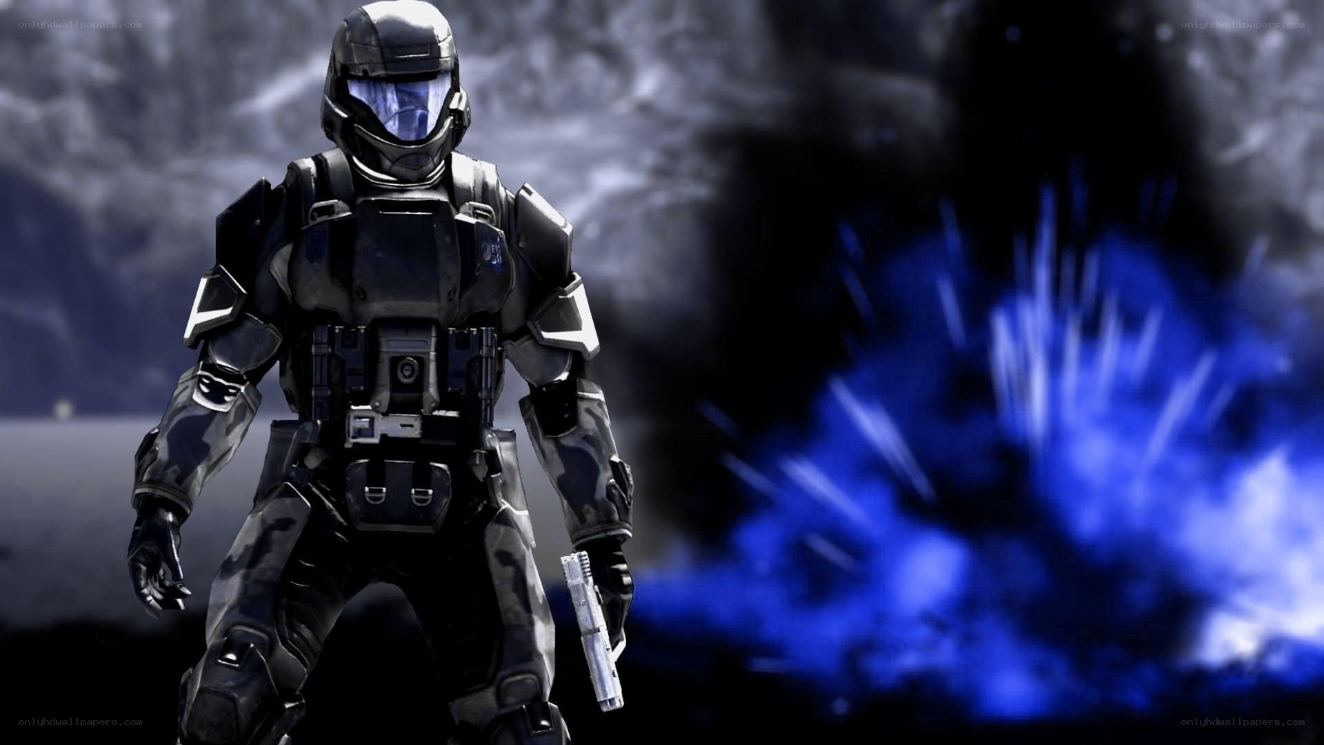 Spartan soldier in combat armor