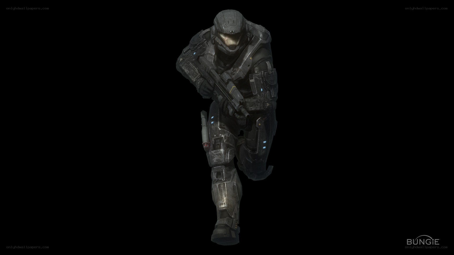 Spartan soldier in combat armor
