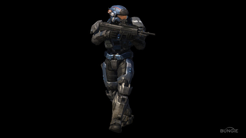 Spartan soldier in combat armor