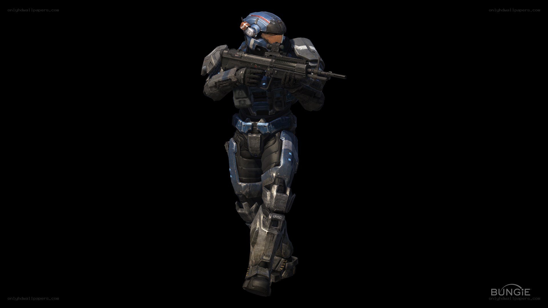 Spartan soldier in combat armor