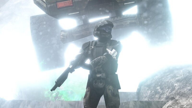 Spartan soldier in combat gear