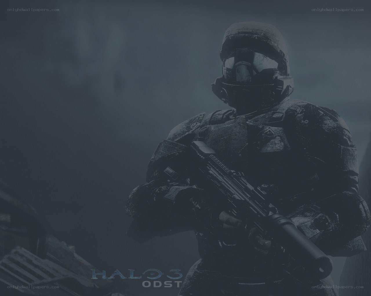 Spartan soldier in combat gear