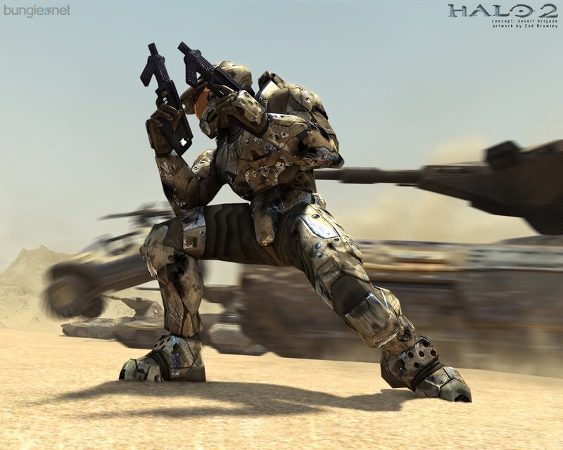 Spartan Soldier in Desert