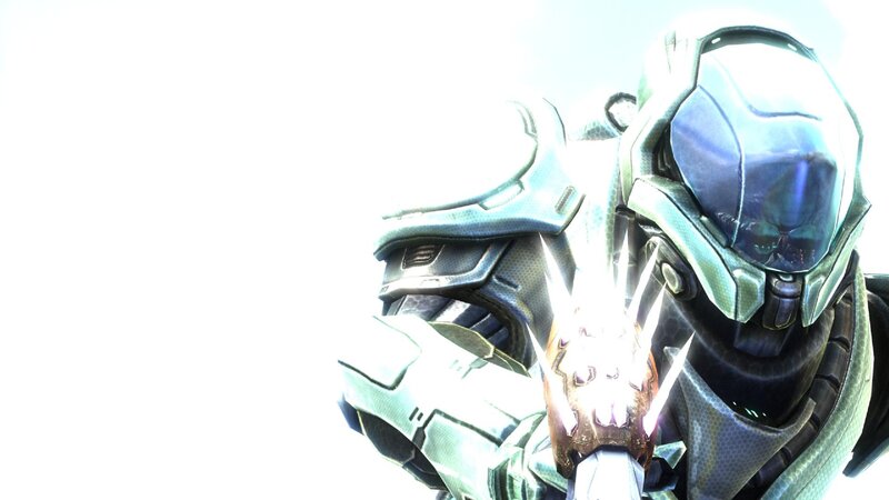 spartan soldier with energy weapon