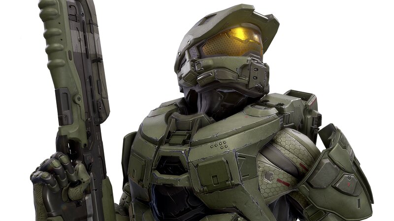 Spartan Soldier with Rifle — Green