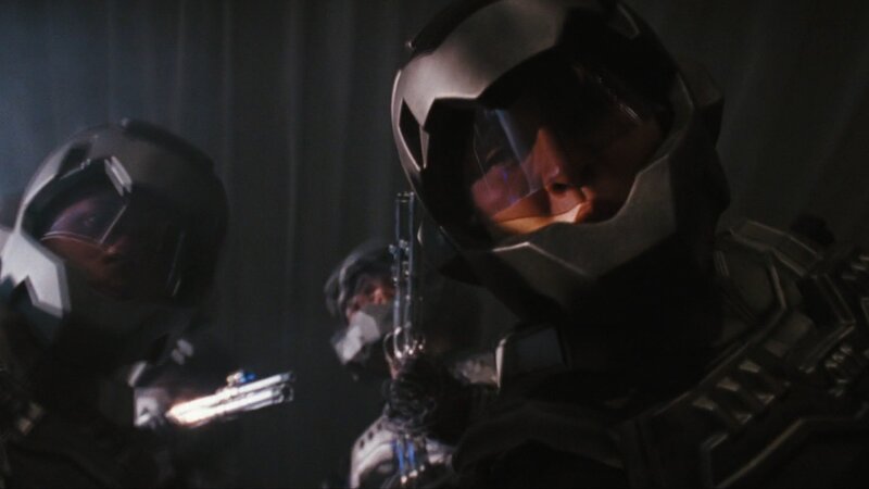Spartan soldiers in combat gear