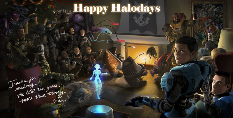 Spartan Soldiers in Room