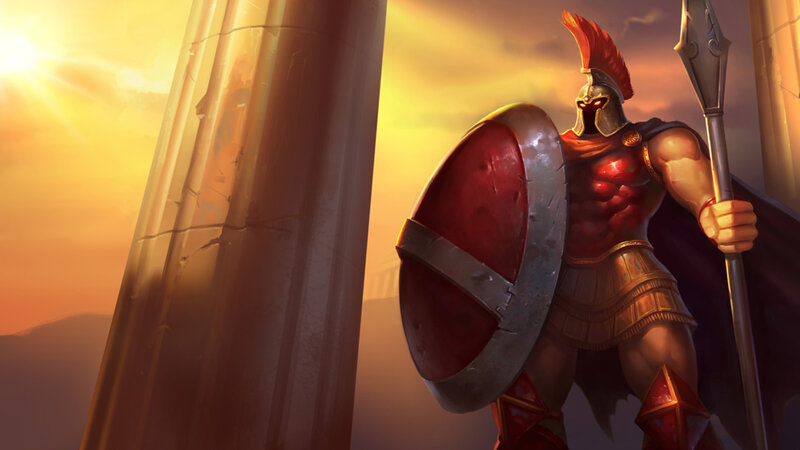 Spartan Warrior — Red