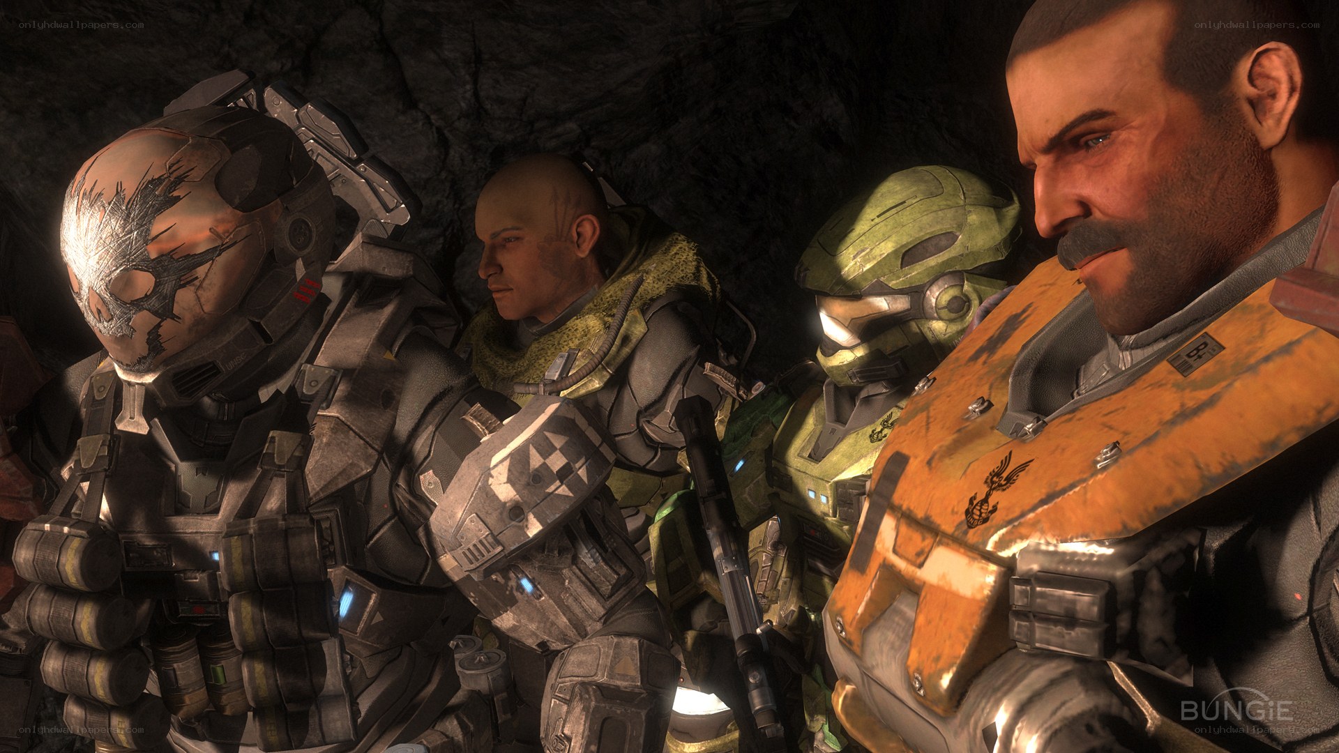 Spartans in a cave