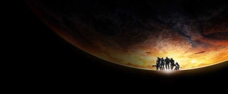 Spartans on alien planet