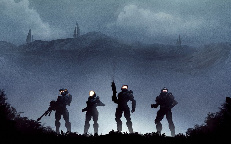 Spartans on alien planet