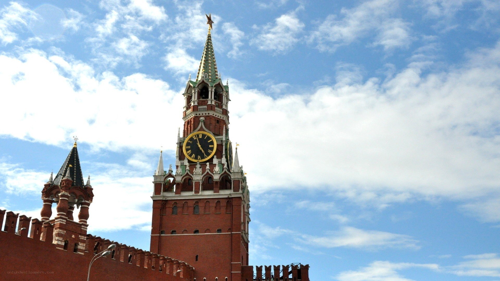 Spasskaya Tower in Moscow