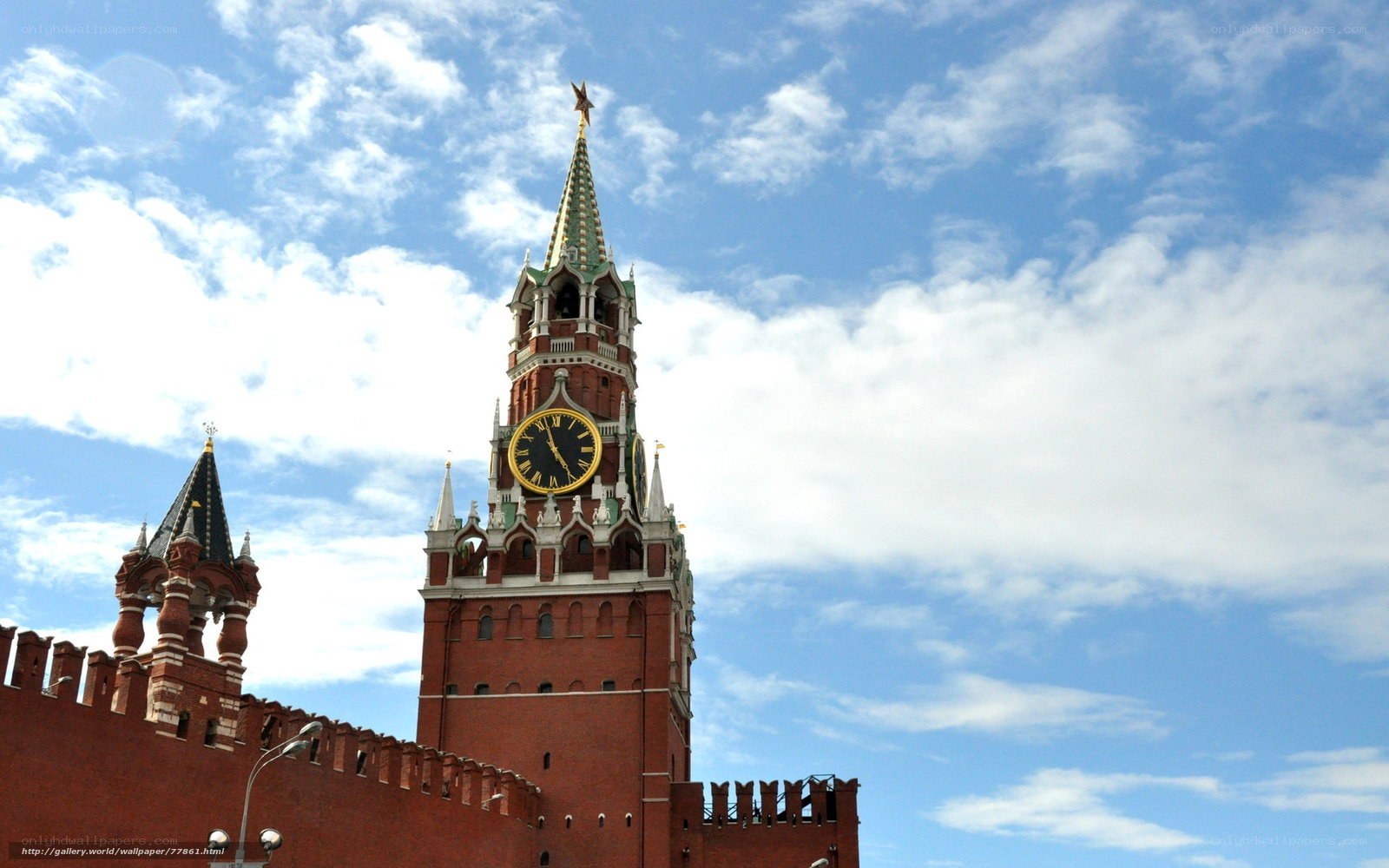 Spasskaya Tower in Moscow
