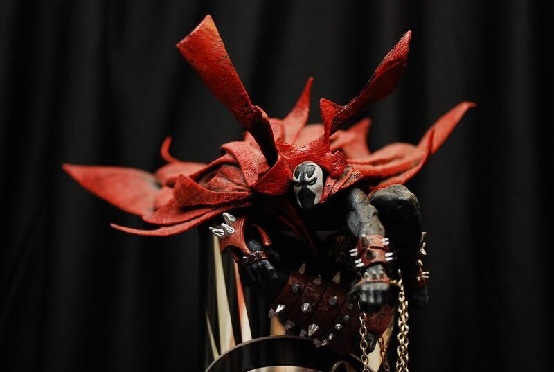 Spawn action figure display