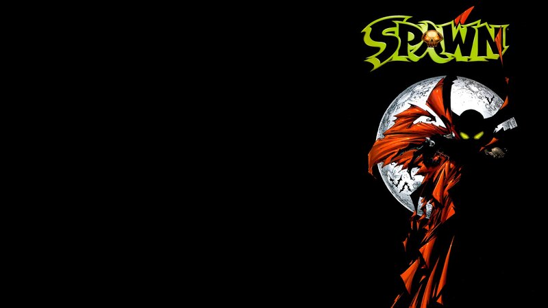 Spawn Character — Black, Dark, Dramatic, Night, Comic