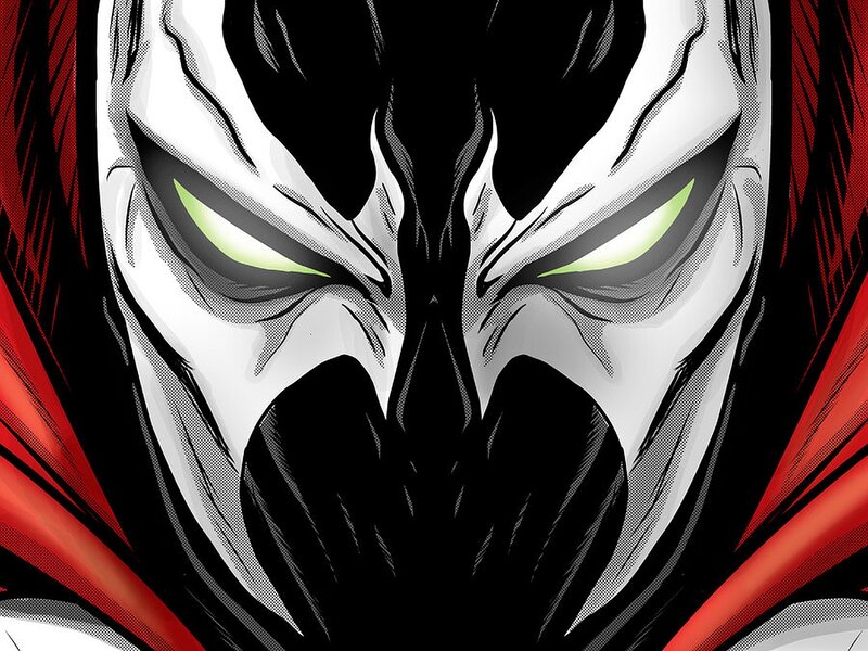 Spawn Character Face — Black