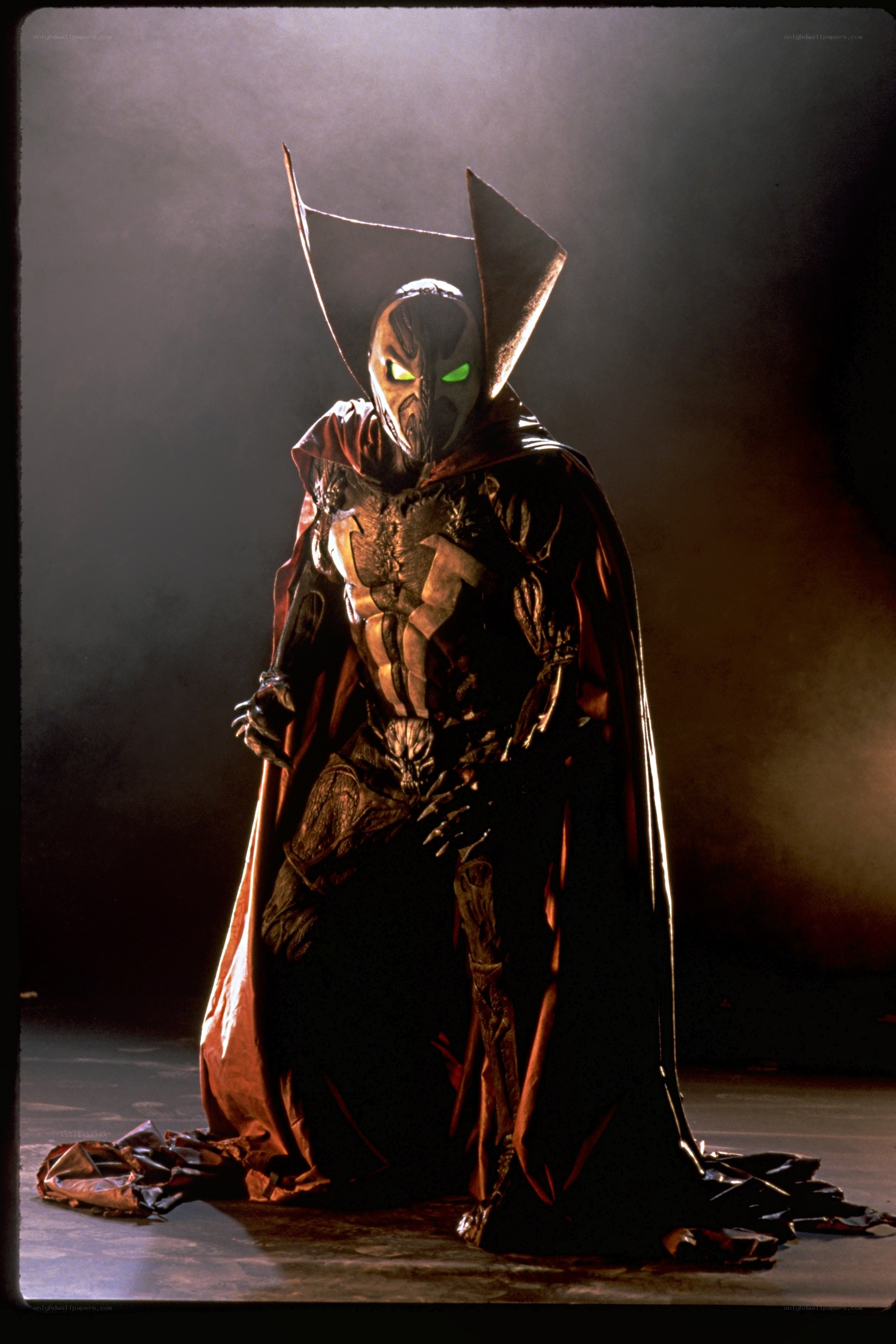 Spawn character in dark costume