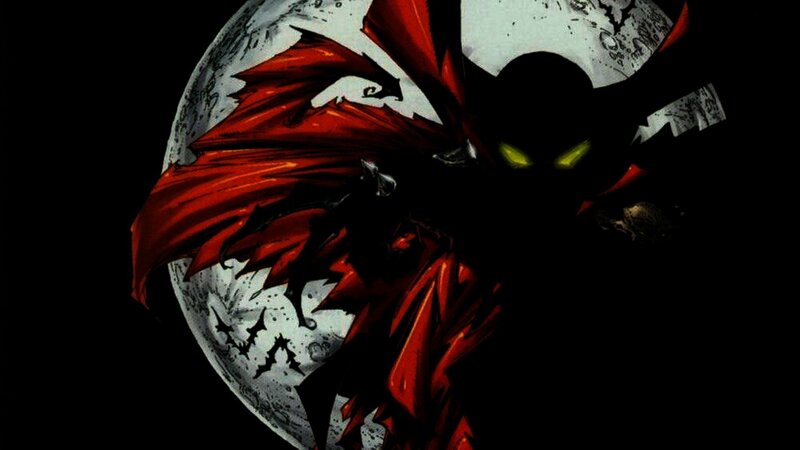 Spawn Character in Red Cape — Black