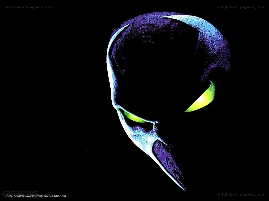 Spawn character silhouette