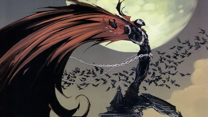Spawn Character Standing — Black