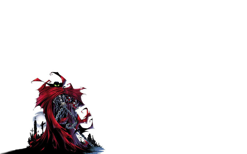 Spawn Character Standing — Red, Dramatic