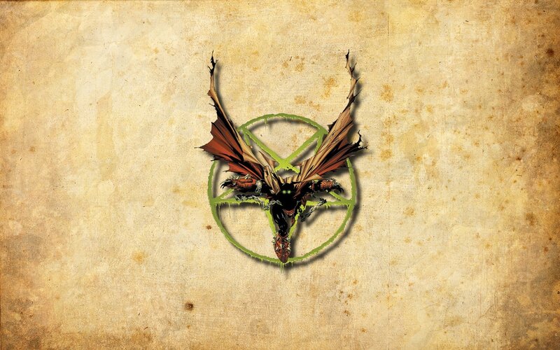 Spawn character with pentagram