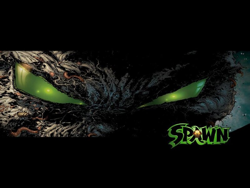 Spawn comic book cover art