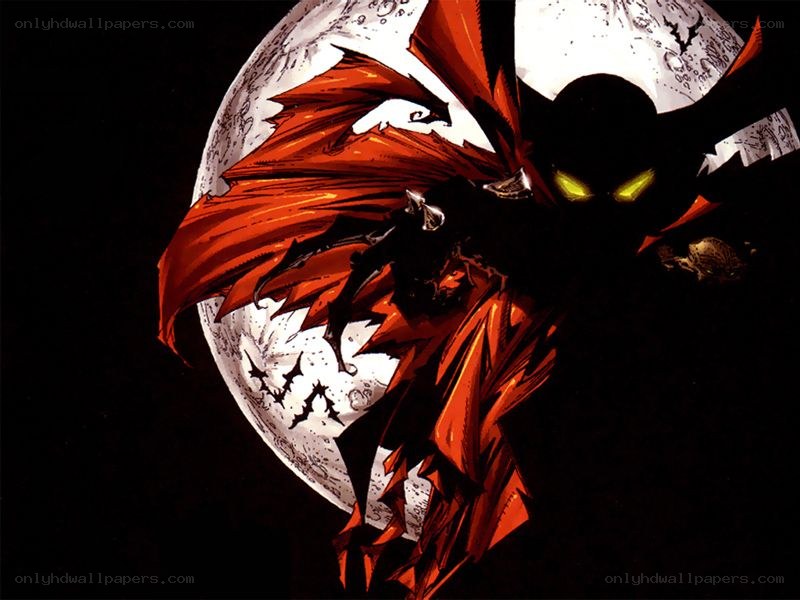 Spawn in front of the moon
