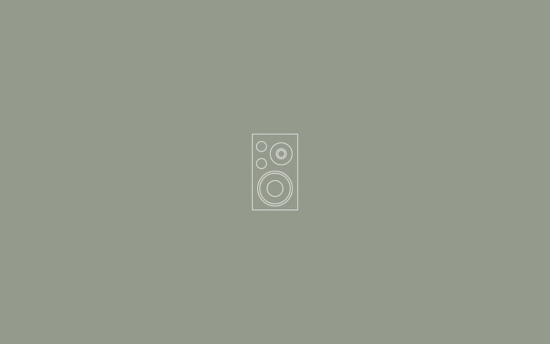 Speaker Icon — Gray