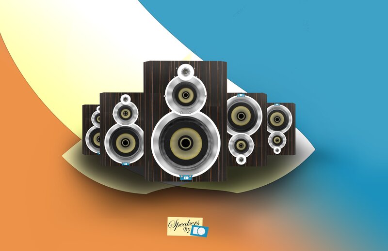Speakers on a Platform