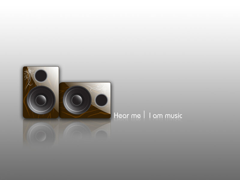 speakers with music quote