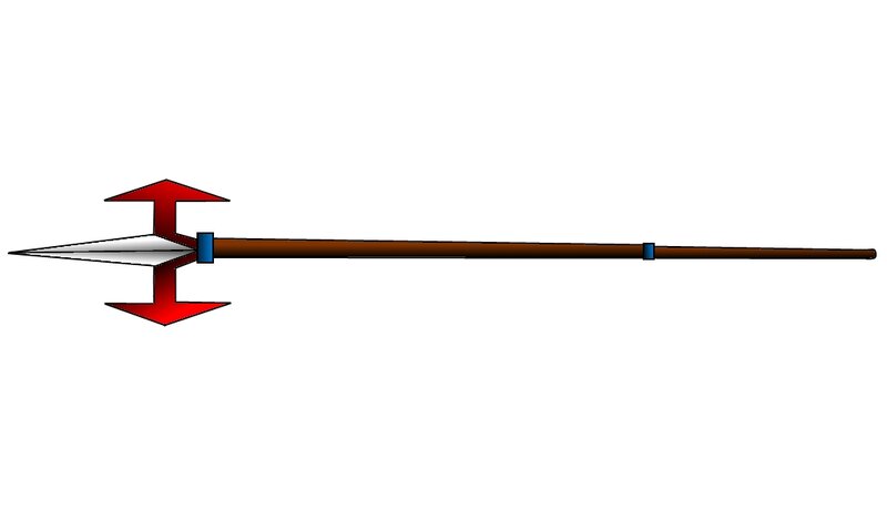 Spear with Halberd Head