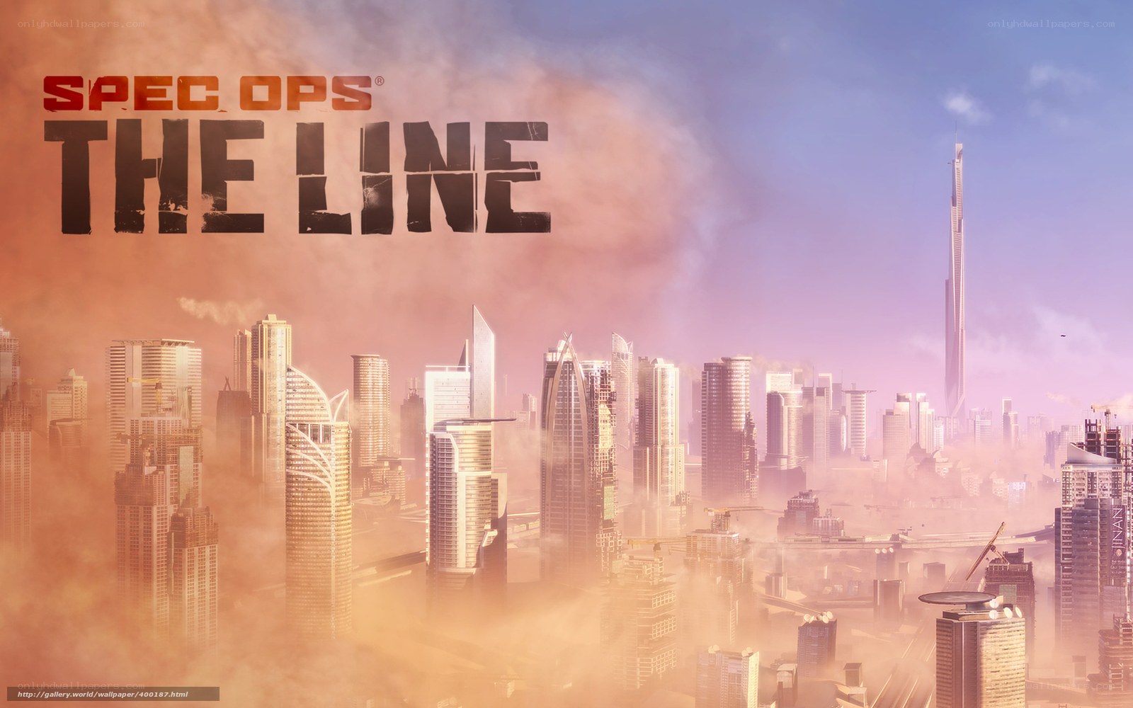 Spec Ops: The Line cityscape