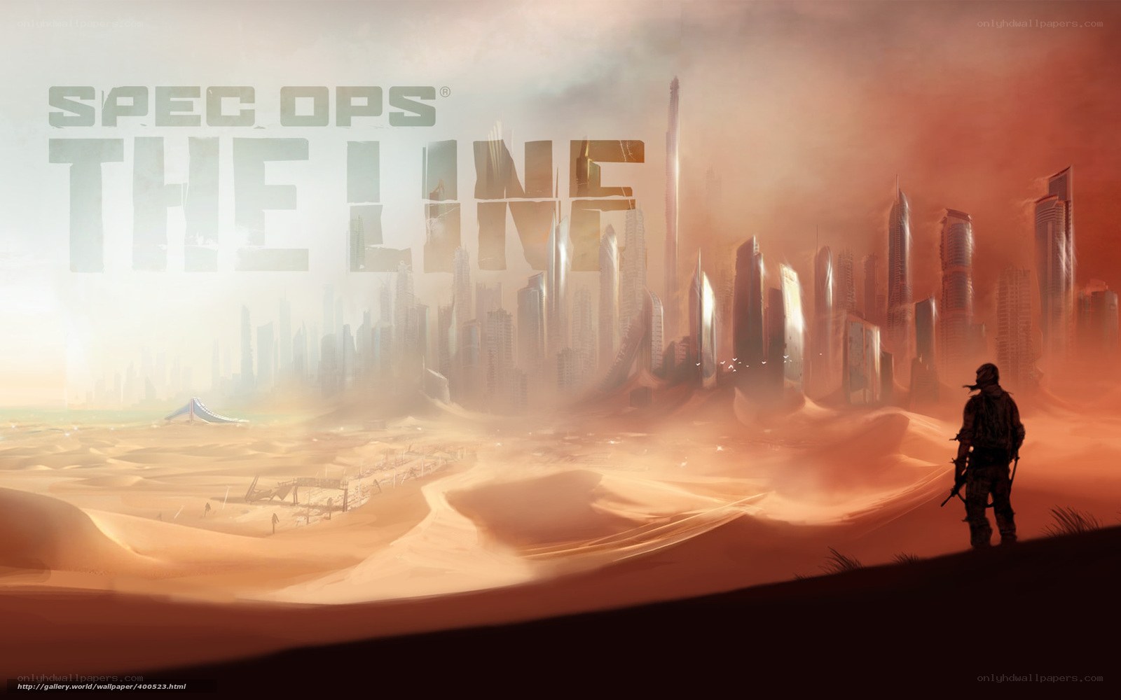 Spec Ops The Line desert scene