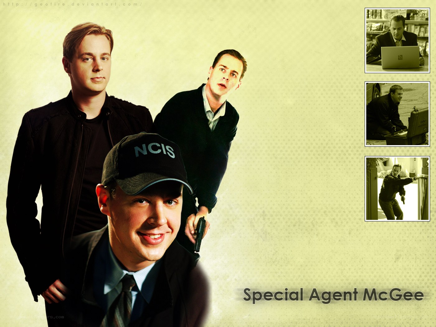 Special Agent McGee collage