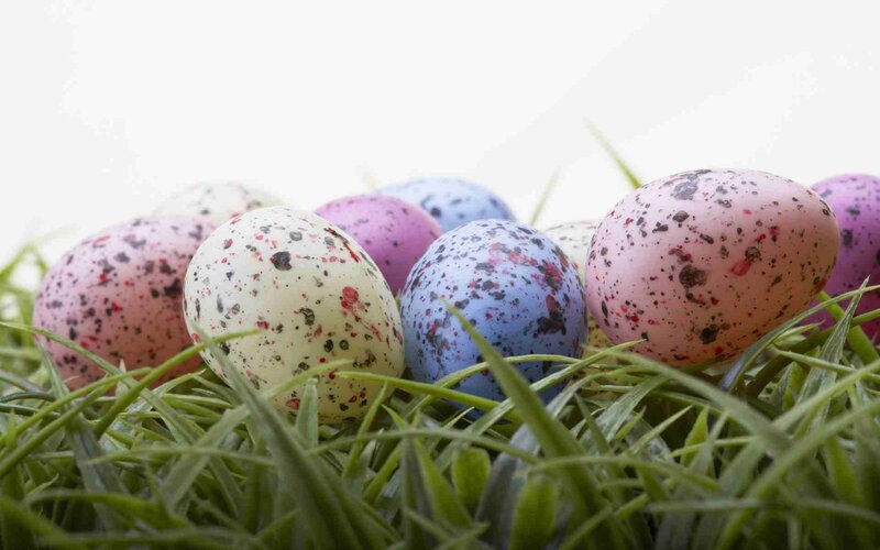Speckled Easter Eggs — Green