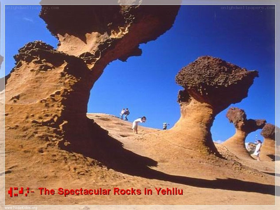 Spectacular Rocks in Yehliu