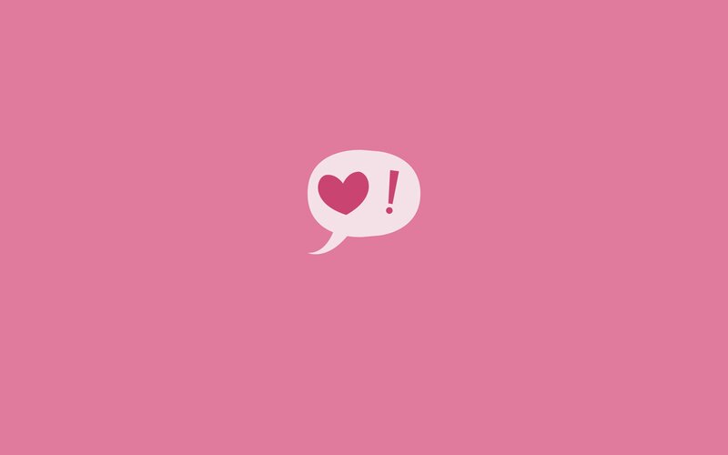 Speech Bubble with Heart