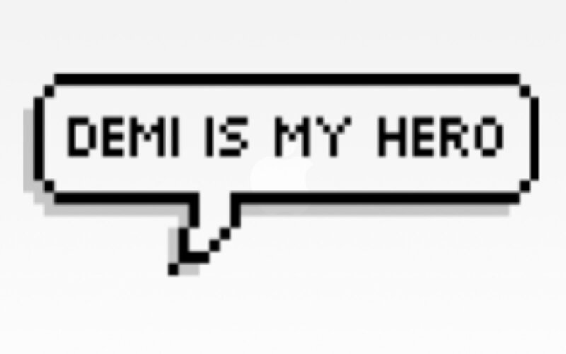 Speech Bubble with Text