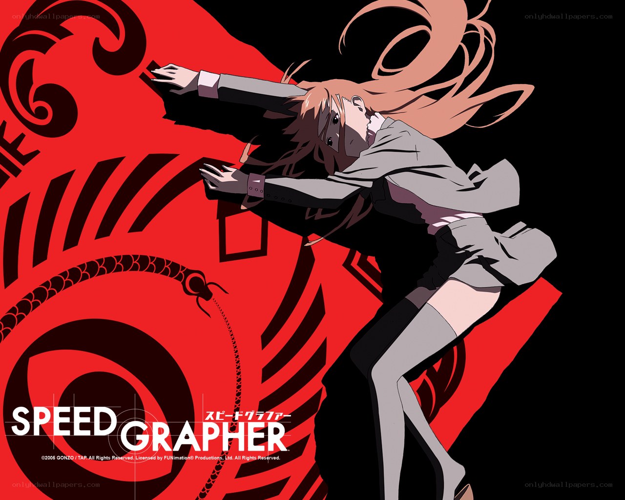 Speed Grapher anime character art